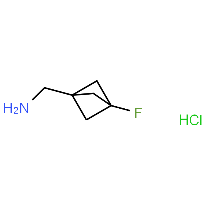 (3-Fluoro-1-bicyclo[1.1.1]pentanyl)methanamine hydrochloride