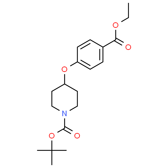 tert-Butyl 4-(4-(ethoxycarbonyl)phenoxy)piperidine-1-carboxylate