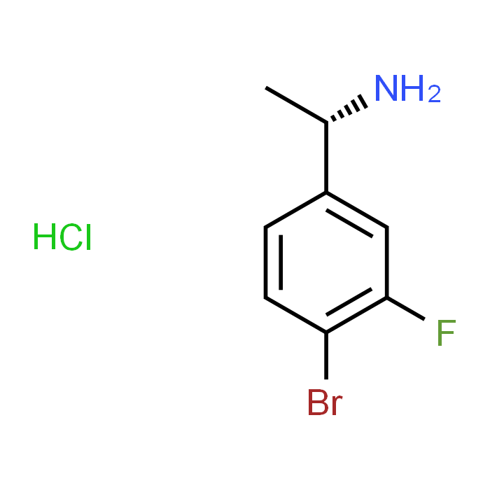 (S)-1-(4-Bromo-3-fluorophenyl)ethanamine hydrochloride - Achmem