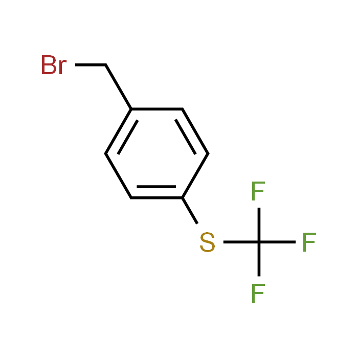 (4-(Bromomethyl)phenyl)(trifluoromethyl)sulfane