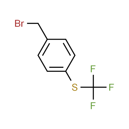 (4-(Bromomethyl)phenyl)(trifluoromethyl)sulfane