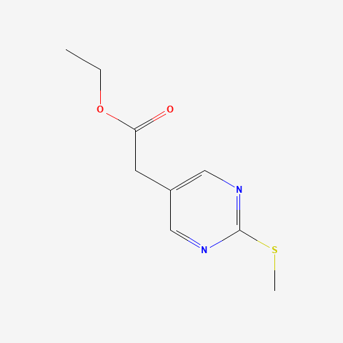 Ethyl 2-(2-(methylthio)pyrimidin-5-yl)acetate