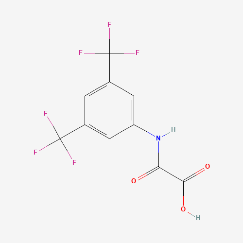2-((3,5-Bis(trifluoromethyl)phenyl)amino)-2-oxoacetic acid