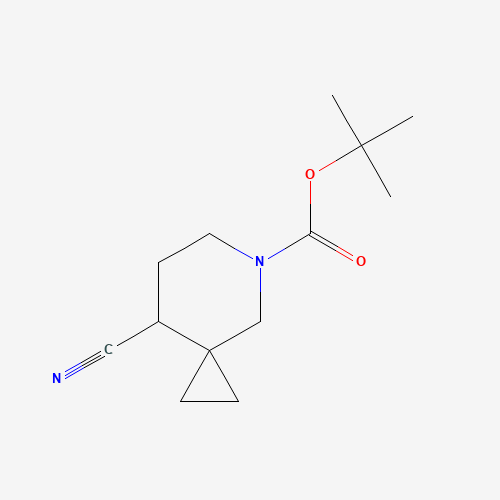 tert-Butyl 8-cyano-5-azaspiro[2.5]octane-5-carboxylate