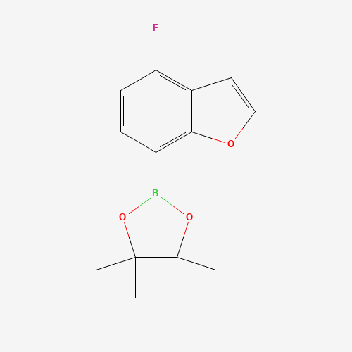 2-(4-Fluorobenzofuran-7-yl)-4,4,5,5-tetramethyl-1,3,2-dioxaborolane