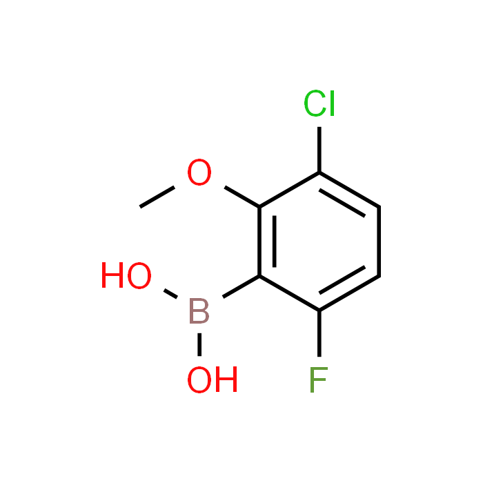 (3-Chloro-6-fluoro-2-methoxyphenyl)boronic acid