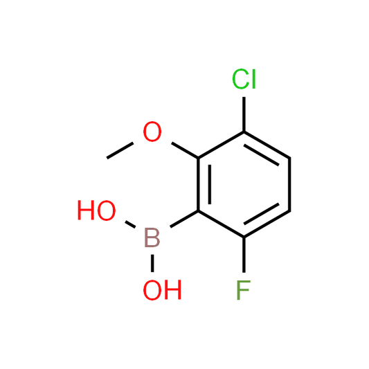 (3-Chloro-6-fluoro-2-methoxyphenyl)boronic acid