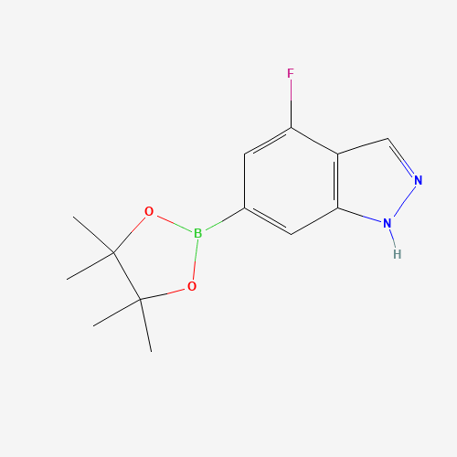 4-Fluoro-6-(4,4,5,5-tetramethyl-1,3,2-dioxaborolan-2-yl)-1H-indazole