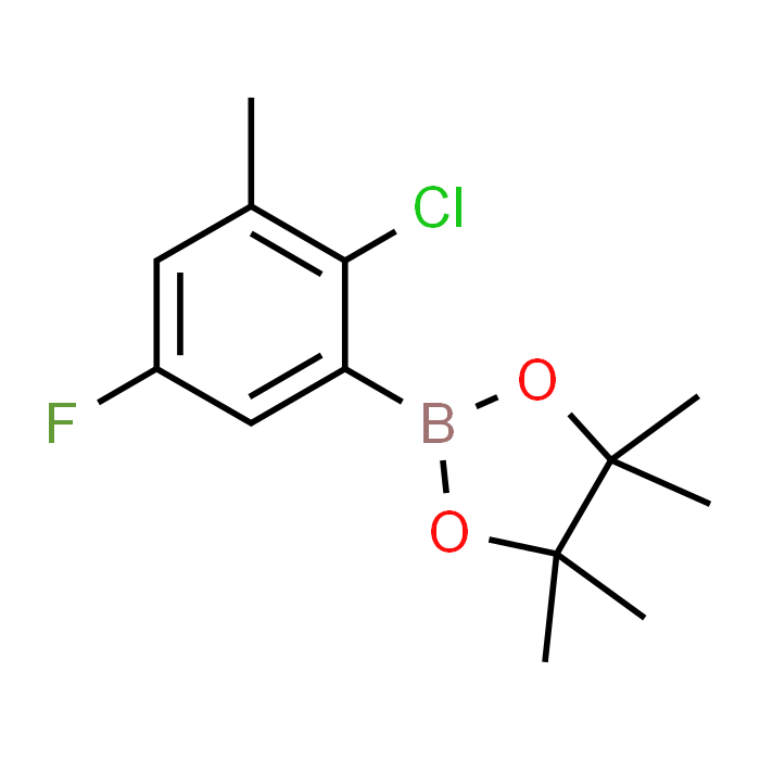 2-(2-Chloro-5-fluoro-3-methylphenyl)-4,4,5,5-tetramethyl-1,3,2-dioxaborolane