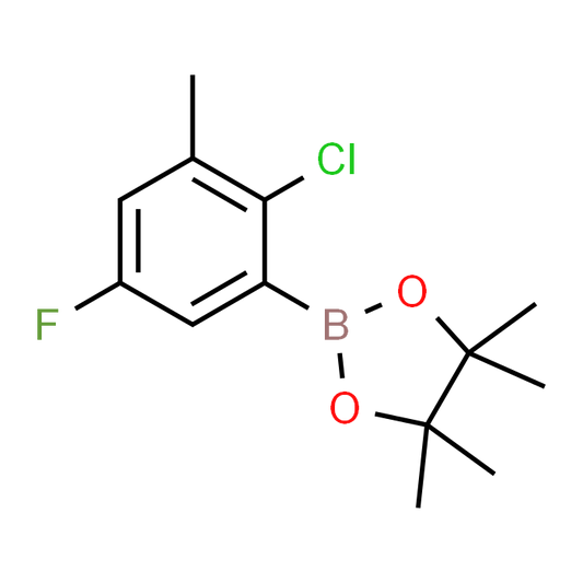 2-(2-Chloro-5-fluoro-3-methylphenyl)-4,4,5,5-tetramethyl-1,3,2-dioxaborolane