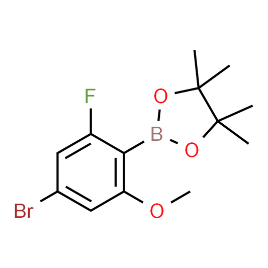 2-(4-Bromo-2-fluoro-6-methoxyphenyl)-4,4,5,5-tetramethyl-1,3,2-dioxaborolane