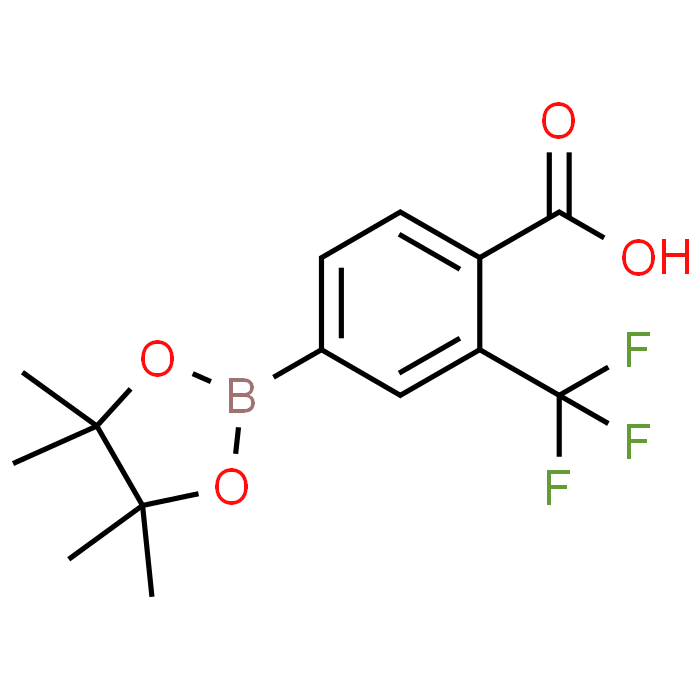 4-(4,4,5,5-Tetramethyl-1,3,2-dioxaborolan-2-yl)-2-(trifluoromethyl)benzoic acid