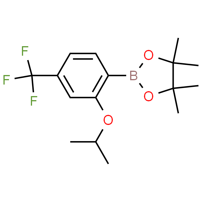 2-(2-Isopropoxy-4-(trifluoromethyl)phenyl)-4,4,5,5-tetramethyl-1,3,2-dioxaborolane