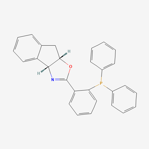 (3AR,8aS)-2[2-(diphenylphosphanyl)phenyl]-3a,8a-dihydroindane[1,2-d]oxazole