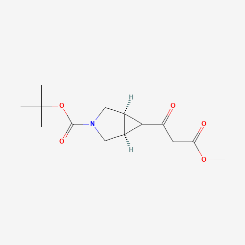 rel-tert-Butyl (1R,5S,6r)-6-(3-methoxy-3-oxopropanoyl)-3-azabicyclo[3.1.0]hexane-3-carboxylate