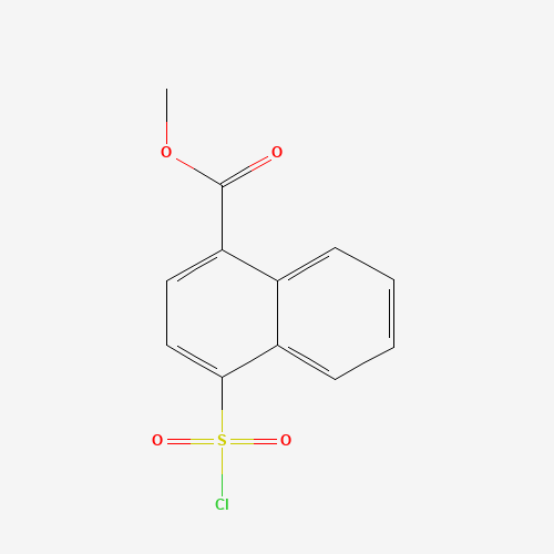 Methyl 4-(chlorosulfonyl)-1-naphthoate