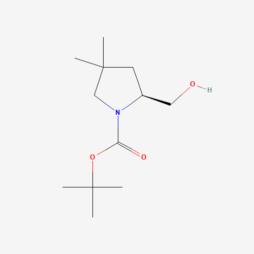 (S)-tert-Butyl 2-(hydroxymethyl)-4,4-dimethylpyrrolidine-1-carboxylate
