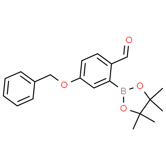 4-(Benzyloxy)-2-(4,4,5,5-tetramethyl-1,3,2-dioxaborolan-2-yl)benzaldehyde