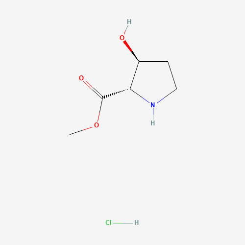 (2S,3S)-Methyl 3-hydroxypyrrolidine-2-carboxylate hydrochloride