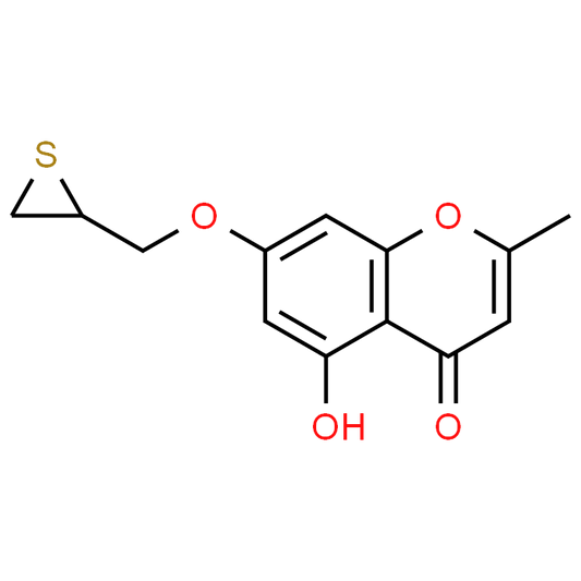 5-Hydroxy-2-methyl-7-(thiiran-2-ylmethoxy)-4H-chromen-4-one