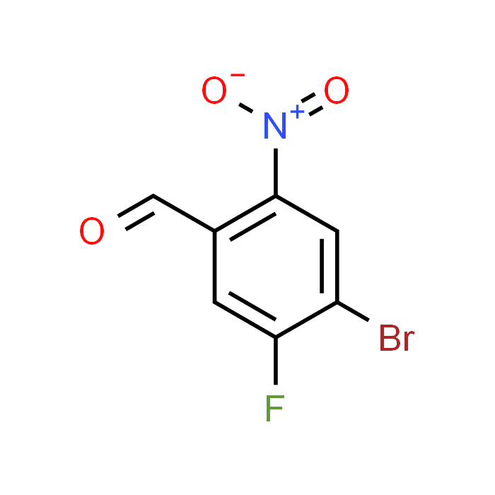 4-Bromo-5-fluoro-2-nitrobenzaldehyde