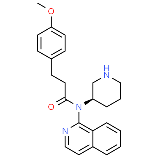 (R)-N-(Isoquinolin-1-yl)-3-(4-methoxyphenyl)-N-(piperidin-3-yl)propanamide
