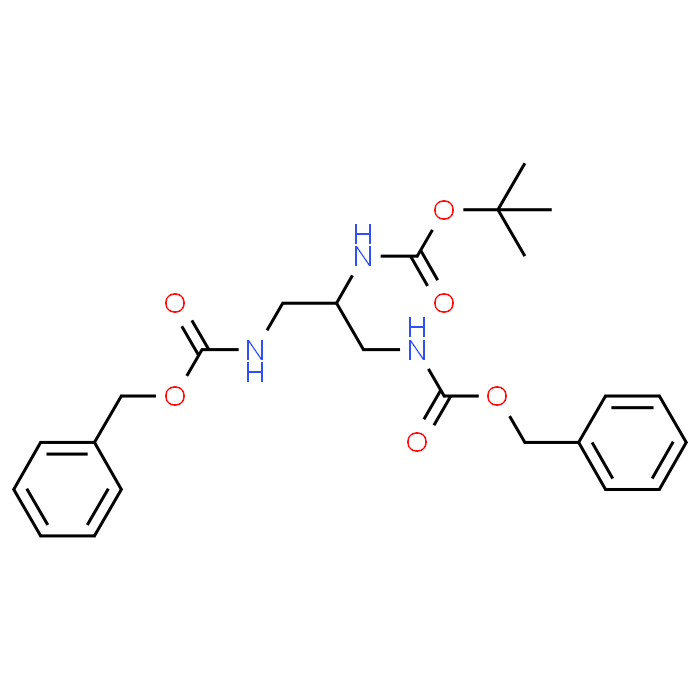 Dibenzyl tert-butyl propane-1,2,3-triyltricarbamate