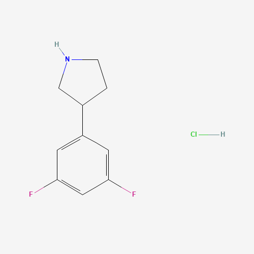 3-(3,5-Difluorophenyl)pyrrolidine hydrochloride