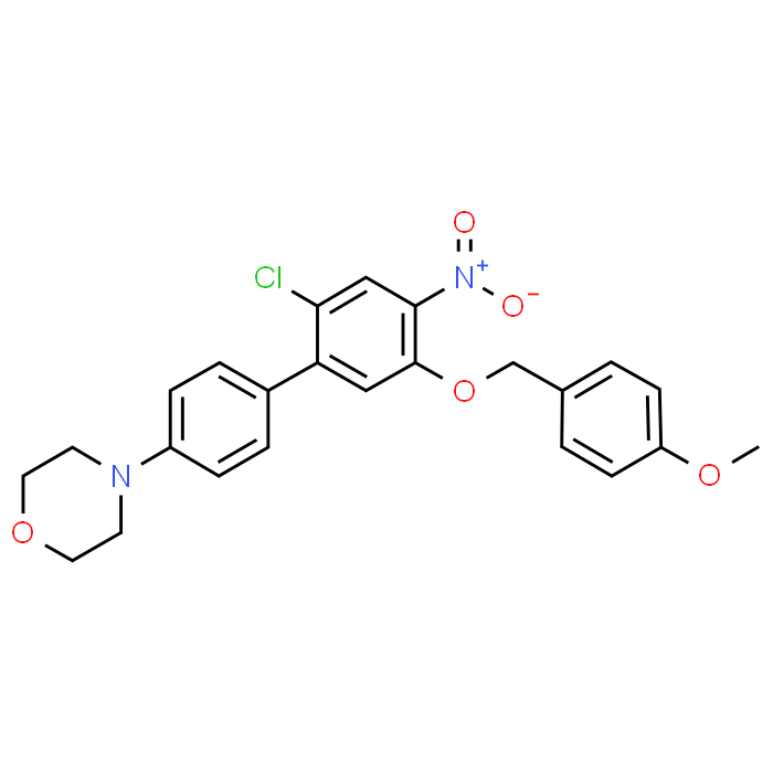 4-(2'-CHLORO-5'-((4-METHOXYBENZYL)OXY)-4'-NITRO-[1,1'-BIPHENYL]-4-YL)MORPHOLINE