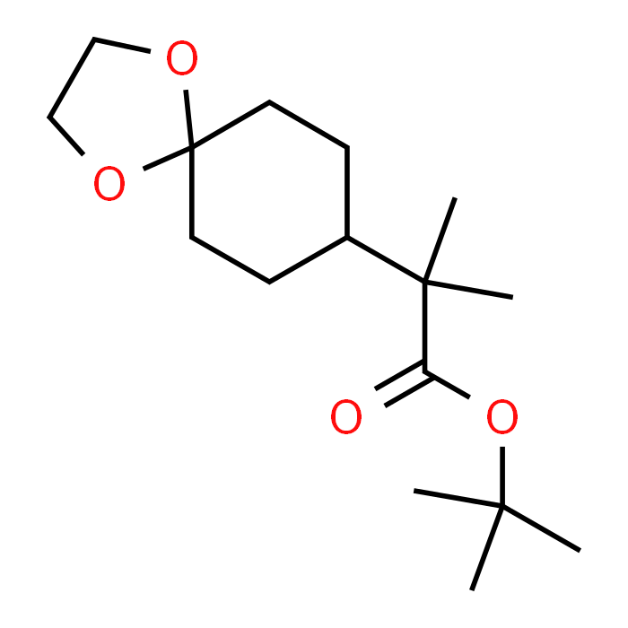 TERT-BUTYL 2-METHYL-2-(1,4-DIOXASPIRO[4.5]DECAN-8-YL)PROPANOATE