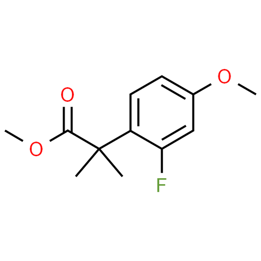 METHYL 2-(2-FLUORO-4-METHOXYPHENYL)-2-METHYLPROPANOATE