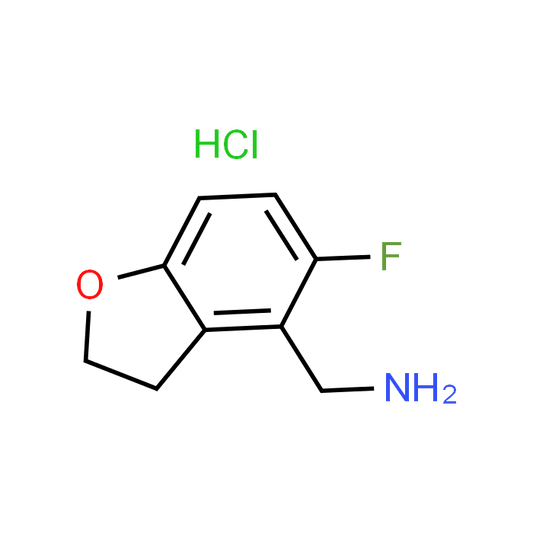 (5-Fluoro-2,3-dihydrobenzofuran-4-yl)methanamine hydrochloride