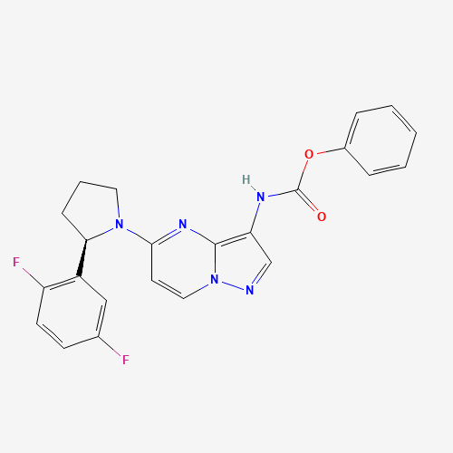 Phenyl (R)-(5-(2-(2,5-difluorophenyl)pyrrolidin-1-yl)pyrazolo[1,5-a]pyrimidin-3-yl)carbamate