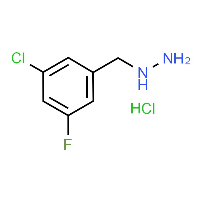 (3-Chloro-5-fluorobenzyl)hydrazine hydrochloride