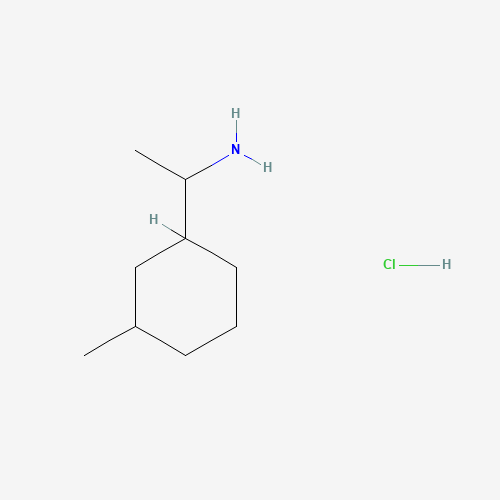 1-(3-Methylcyclohexyl)ethan-1-amine hydrochloride