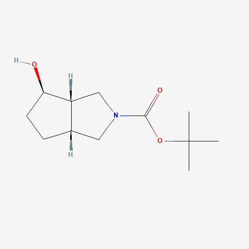 rel-tert-Butyl (3aS,4R,6aR)-4-hydroxyhexahydrocyclopenta[c]pyrrole-2(1H)-carboxylate