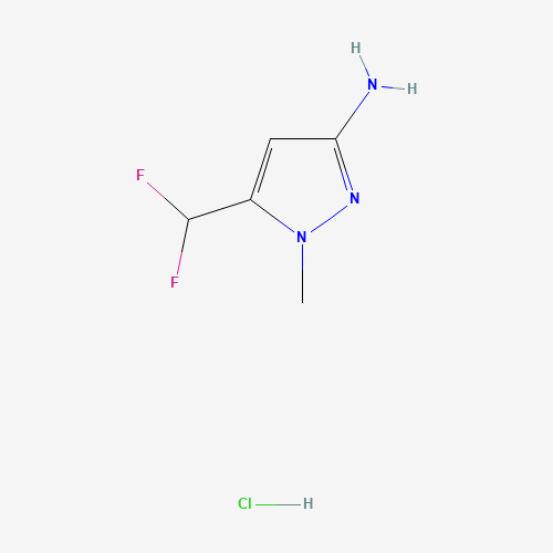 5-(Difluoromethyl)-1-methyl-1H-pyrazol-3-amine hydrochloride