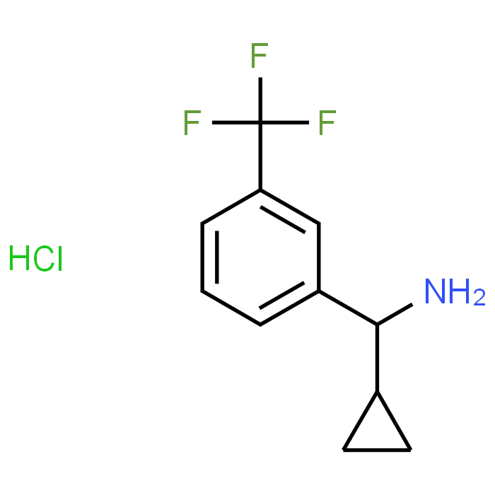 Cyclopropyl(3-(trifluoromethyl)phenyl)methanamine hydrochloride