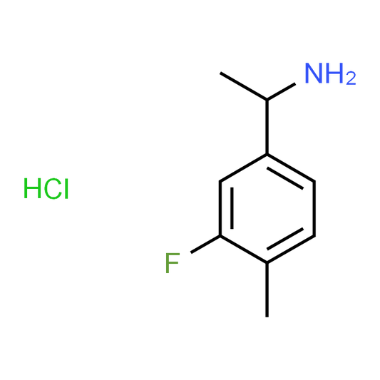 1-(3-Fluoro-4-methylphenyl)ethanamine hydrochloride