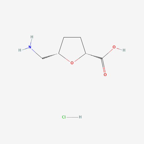 rac-(2S,5R)-5-(Aminomethyl)tetrahydrofuran-2-carboxylic acid hydrochloride