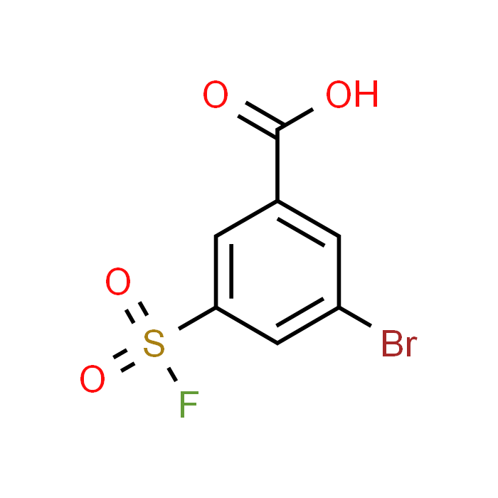 3-Bromo-5-(fluorosulfonyl)benzoic acid