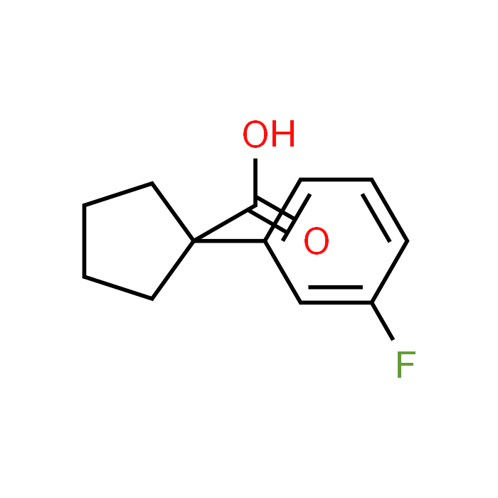 1-(3-Fluorophenyl)cyclopentanecarboxylic acid