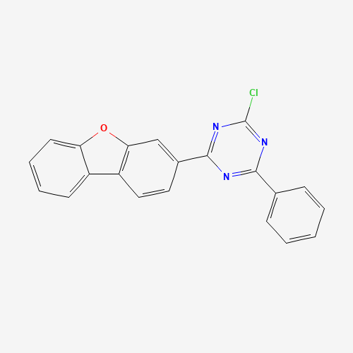 2-Chloro-4-(dibenzo[b,d]furan-3-yl)-6-phenyl-1,3,5-triazine