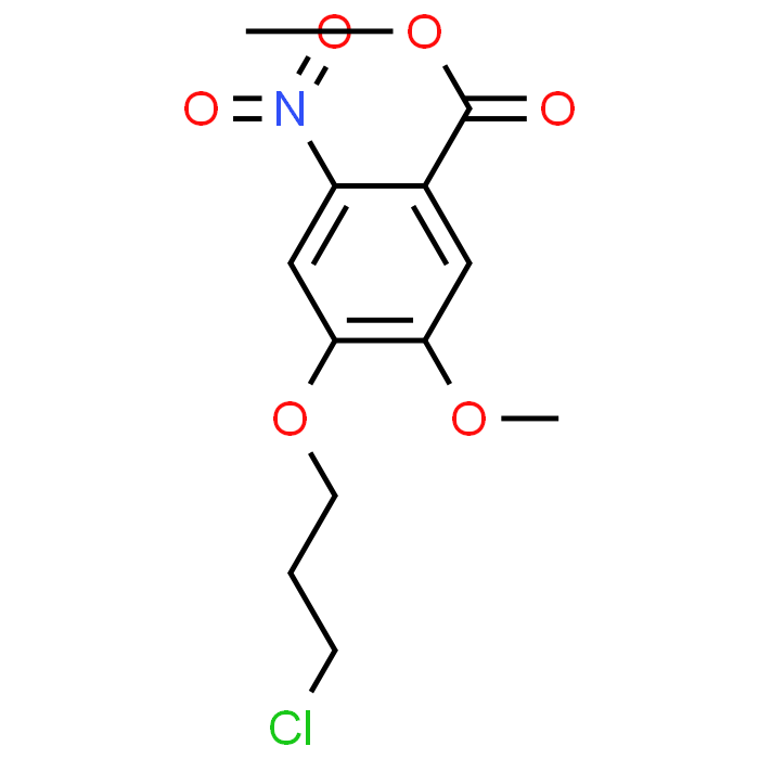Methyl 4-(3-chloropropoxy)-5-methoxy-2-nitrobenzoate