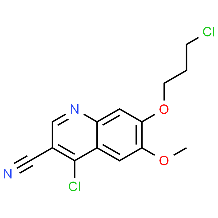 4-Chloro-7-(3-chloropropoxy)-6-methoxyquinoline-3-carbonitrile
