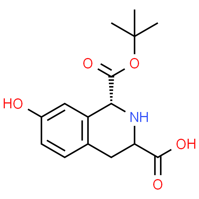 (R)-2-(tert-Butoxycarbonyl)-7-hydroxy-1,2,3,4-tetrahydroisoquinoline-3-carboxylic acid