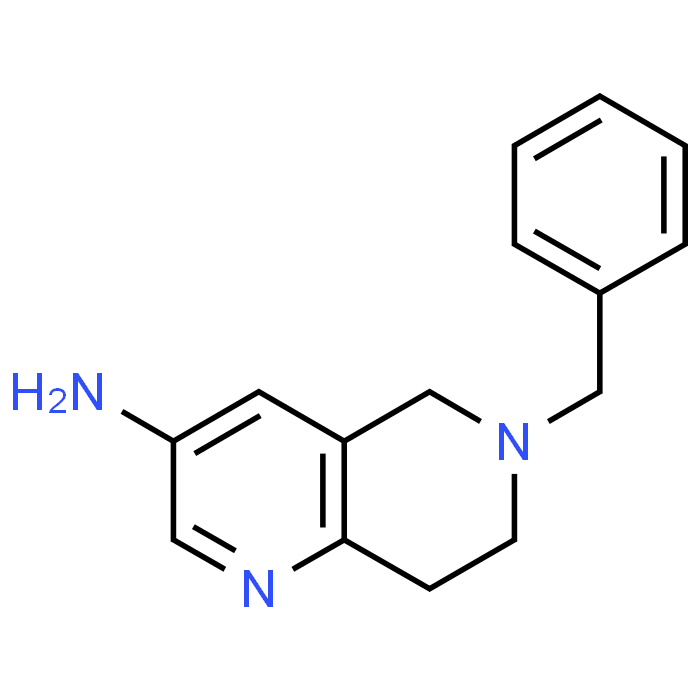 6-Benzyl-5,6,7,8-tetrahydro-1,6-naphthyridin-3-amine