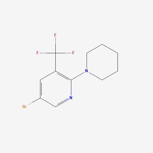 5-BRomo-2-(piperidin-1-yl)-3-(trifluoromethyl)pyridine