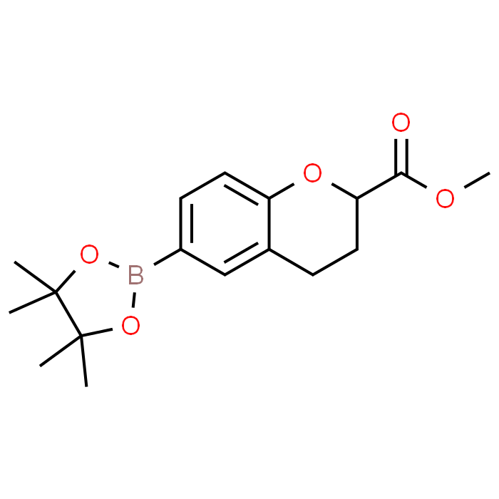 Methyl 6-(4,4,5,5-tetramethyl-1,3,2-dioxaborolan-2-yl)chroman-2-carboxylate