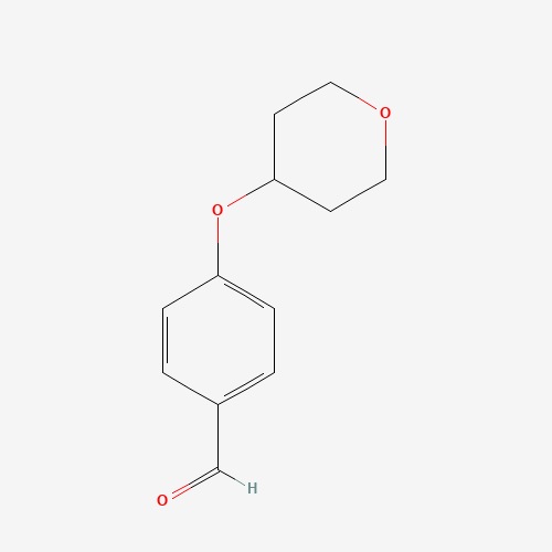 4-((Tetrahydro-2H-pyran-4-yl)oxy)benzaldehyde